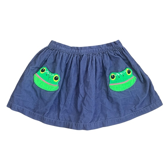 Mini Boden (3|4y) Frog Pocket Skirt - Picture 1 of 10